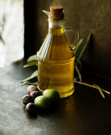 Olivenöl hat einen hohen Vitamin E Gehalt